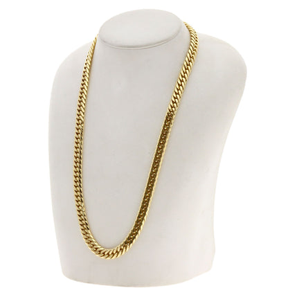 SELECT JEWELRY セレクトジュエリー 喜平 キヘイ W6面 ネックレス K18YG メンズ 中古