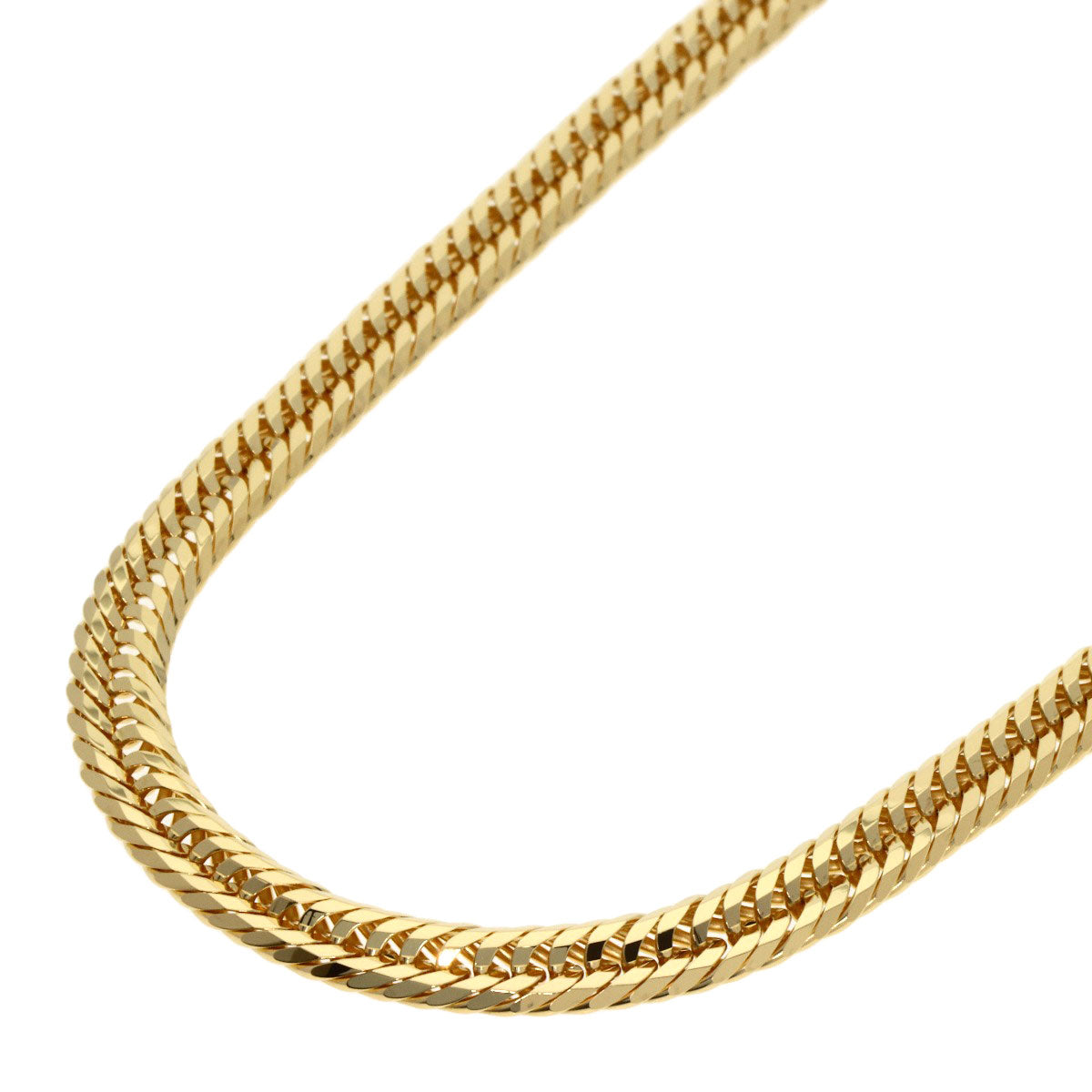 SELECT JEWELRY セレクトジュエリー 喜平 キヘイ トリプル 12面 ネックレス K18YG メンズ 中古