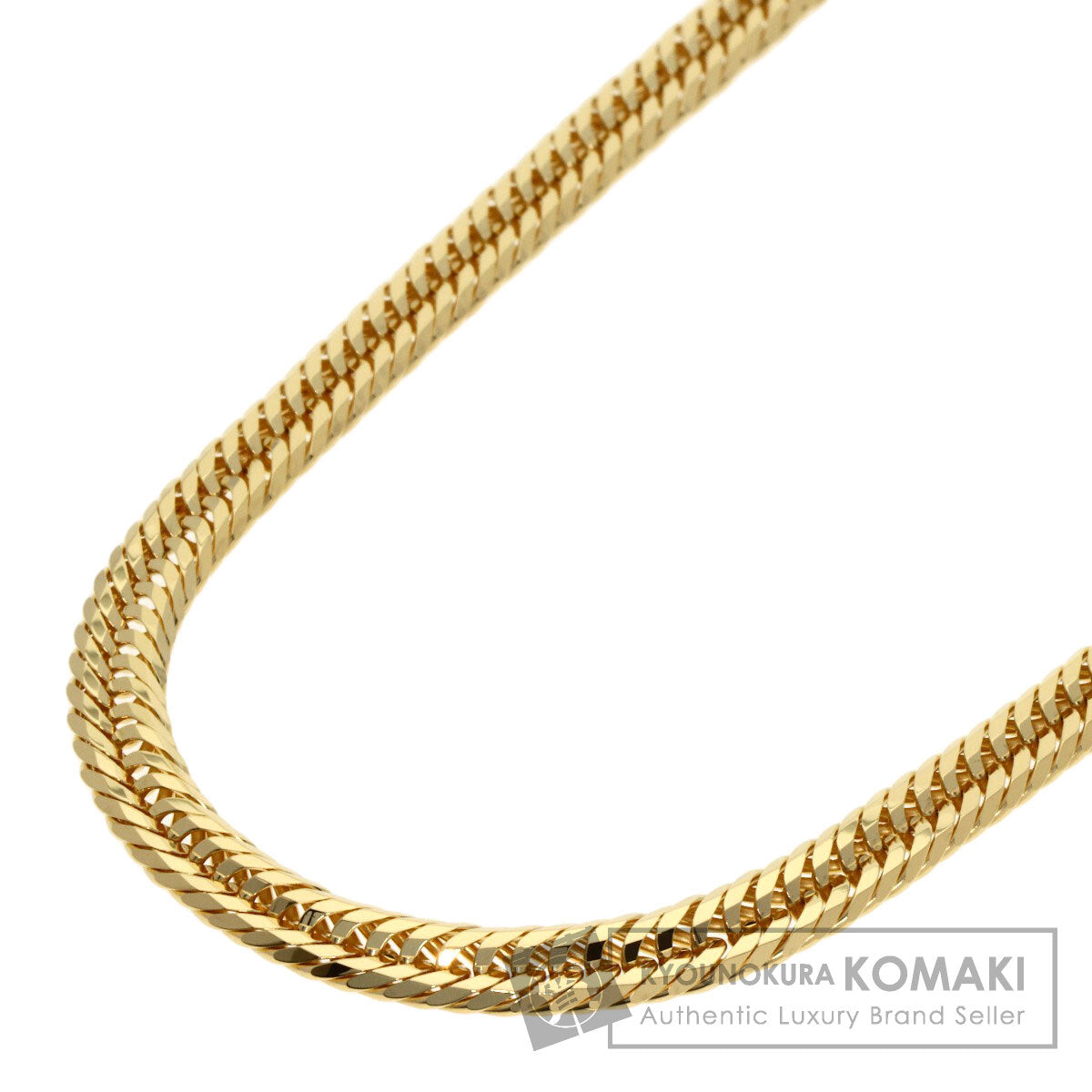 SELECT JEWELRY セレクトジュエリー 喜平 キヘイ トリプル 12面 ネックレス K18YG メンズ 中古