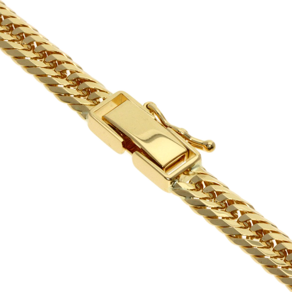 SELECT JEWELRY セレクトジュエリー 喜平 キヘイ トリプル 12面 ネックレス K18YG メンズ 中古