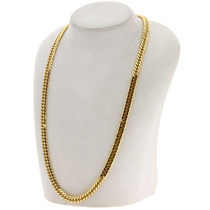 SELECT JEWELRY セレクトジュエリー 喜平 キヘイ W6面 ネックレス K18YG メンズ 中古