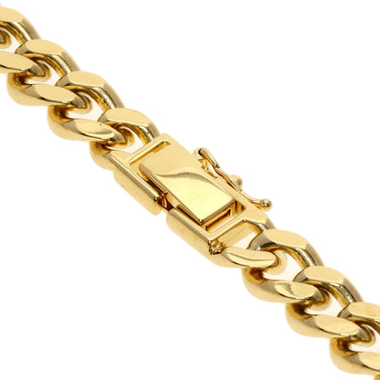 SELECT JEWELRY セレクトジュエリー 喜平 キヘイ 2面 ネックレス K18YG メンズ 中古