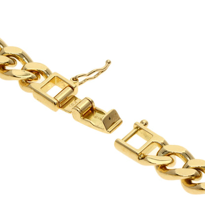 SELECT JEWELRY セレクトジュエリー 喜平 キヘイ 2面 ネックレス K18YG メンズ 中古