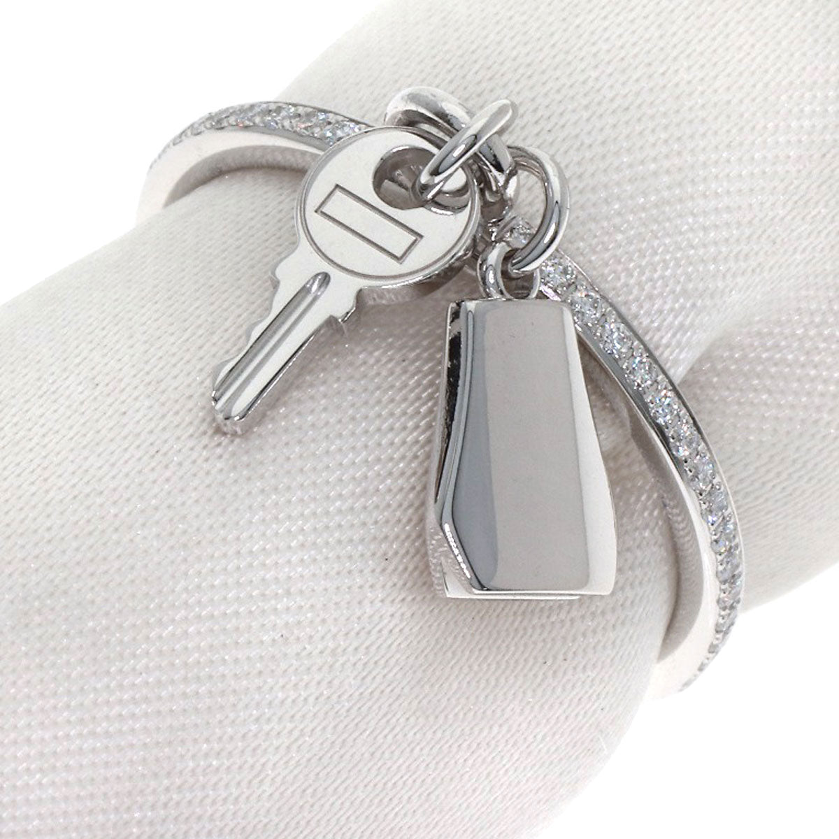 エルメス ケリー クロシェット PM ダイヤモンド #53 リング・指輪 中古 商品画像2