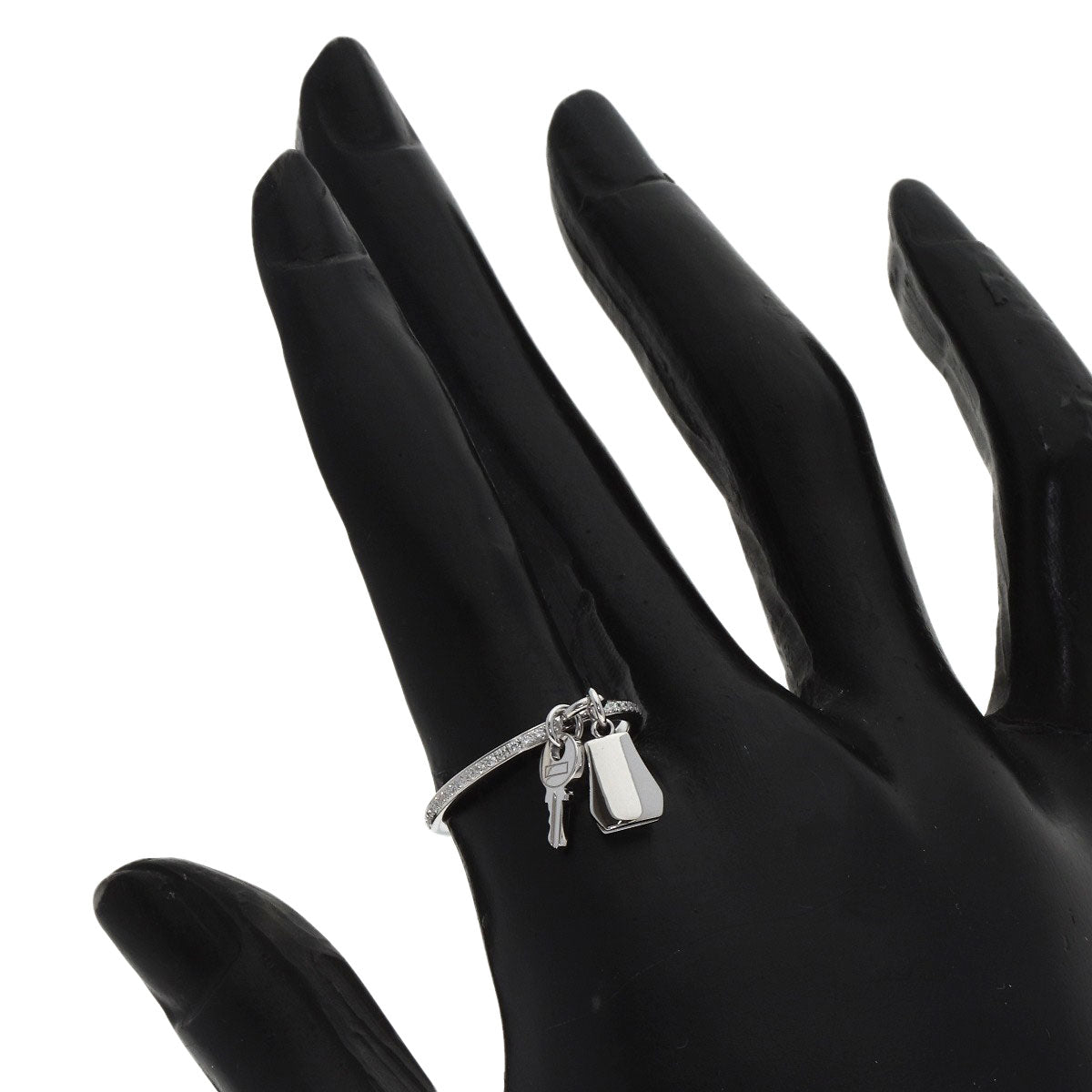 エルメス ケリー クロシェット PM ダイヤモンド #53 リング・指輪 中古 商品画像9