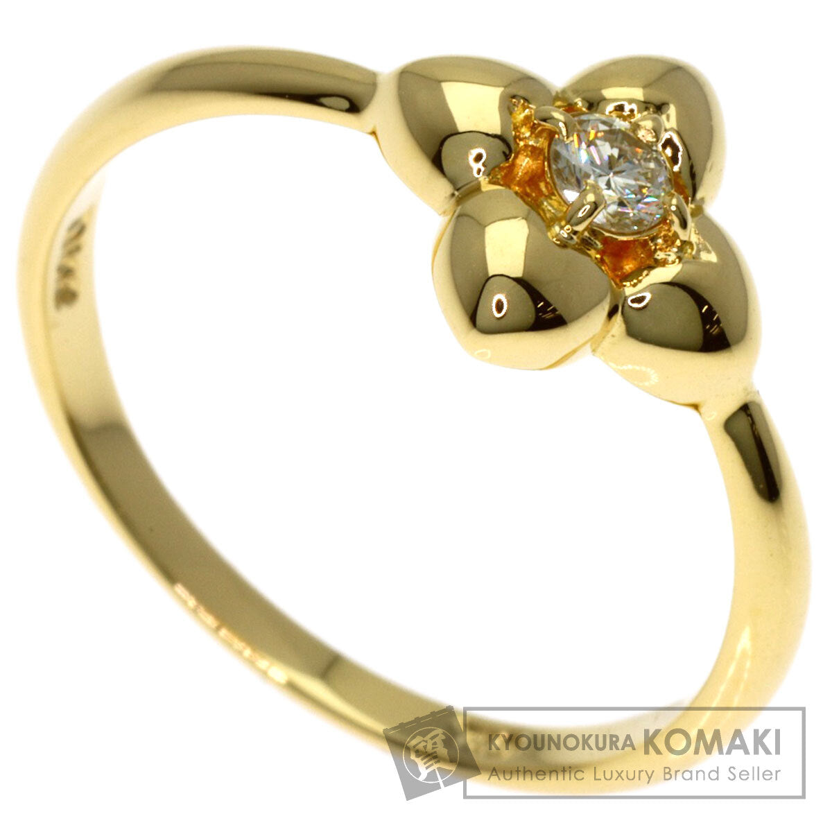 ディオール フラワー ダイヤモンド リング・指輪 中古 商品画像1