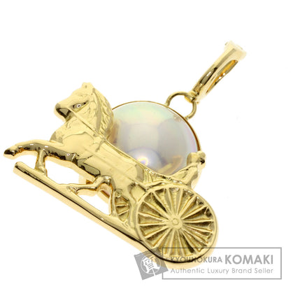 セリーヌ 馬車 パール 真珠 ペンダントトップ 中古 商品画像1