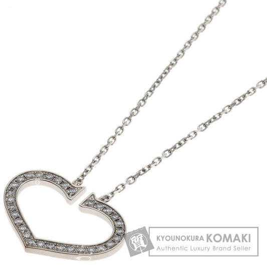 カルティエ Cハート ラージ ダイヤモンド ネックレス 中古 商品画像1