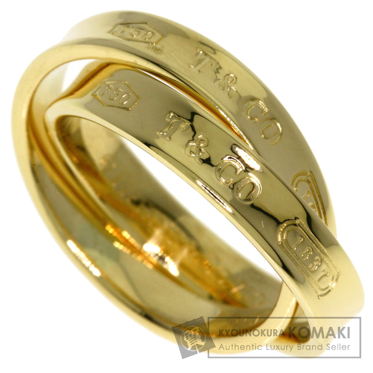 ティファニー 1837 インターロッキングサークル リング・指輪 中古 商品画像1