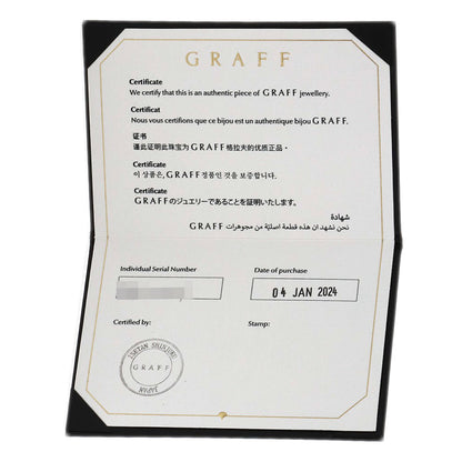 グラフ ラウンド ダイヤモンド スリム ブレスレット 中古 商品画像8