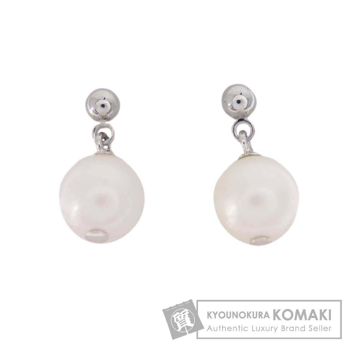 SELECT JEWELRY セレクトジュエリー アコヤパール 真珠 ピアス 金属製 レディース 中古
