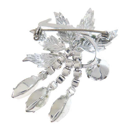 SELECT JEWELRY セレクトジュエリー ビジュー ブローチ SV レディース 中古