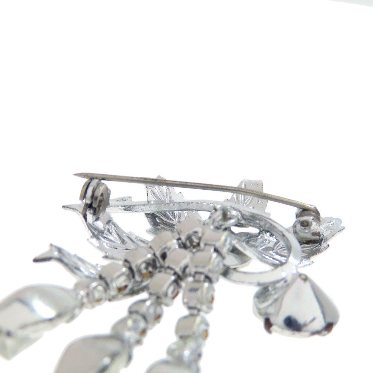 SELECT JEWELRY セレクトジュエリー ビジュー ブローチ SV レディース 中古