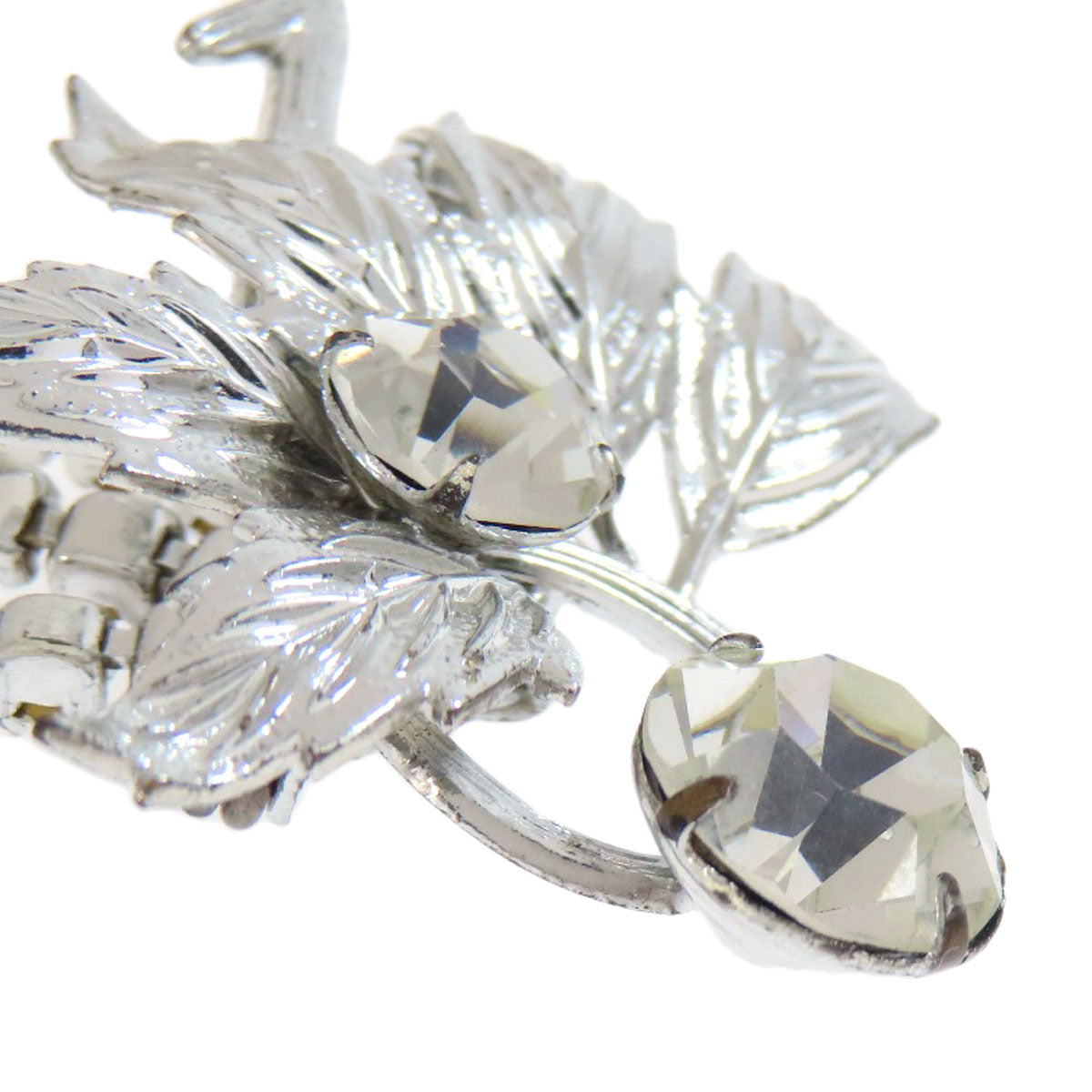 SELECT JEWELRY セレクトジュエリー ビジュー ブローチ SV レディース 中古