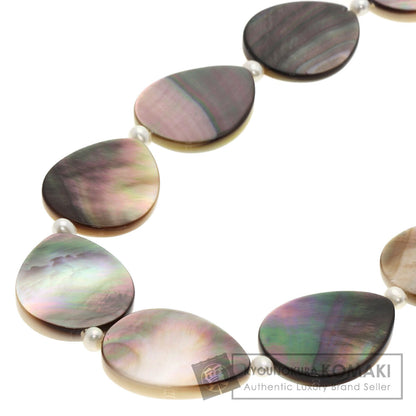 SELECT JEWELRY セレクトジュエリー シェル 淡水パール 真珠 ネックレス 金属製 レディース 中古