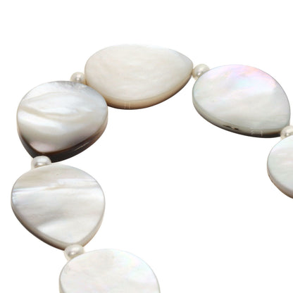SELECT JEWELRY セレクトジュエリー シェル 淡水パール 真珠 ネックレス 金属製 レディース 中古