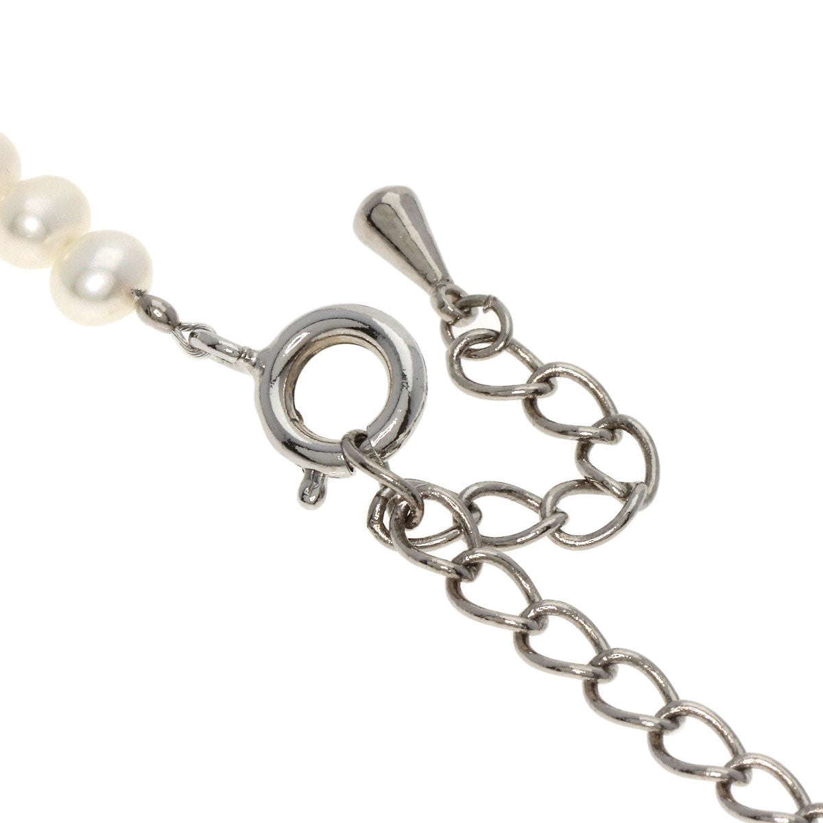 SELECT JEWELRY セレクトジュエリー シェル 淡水パール 真珠 ネックレス 金属製 レディース 中古