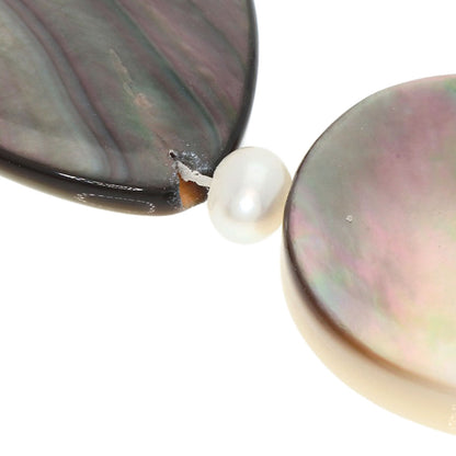 SELECT JEWELRY セレクトジュエリー シェル 淡水パール 真珠 ネックレス 金属製 レディース 中古