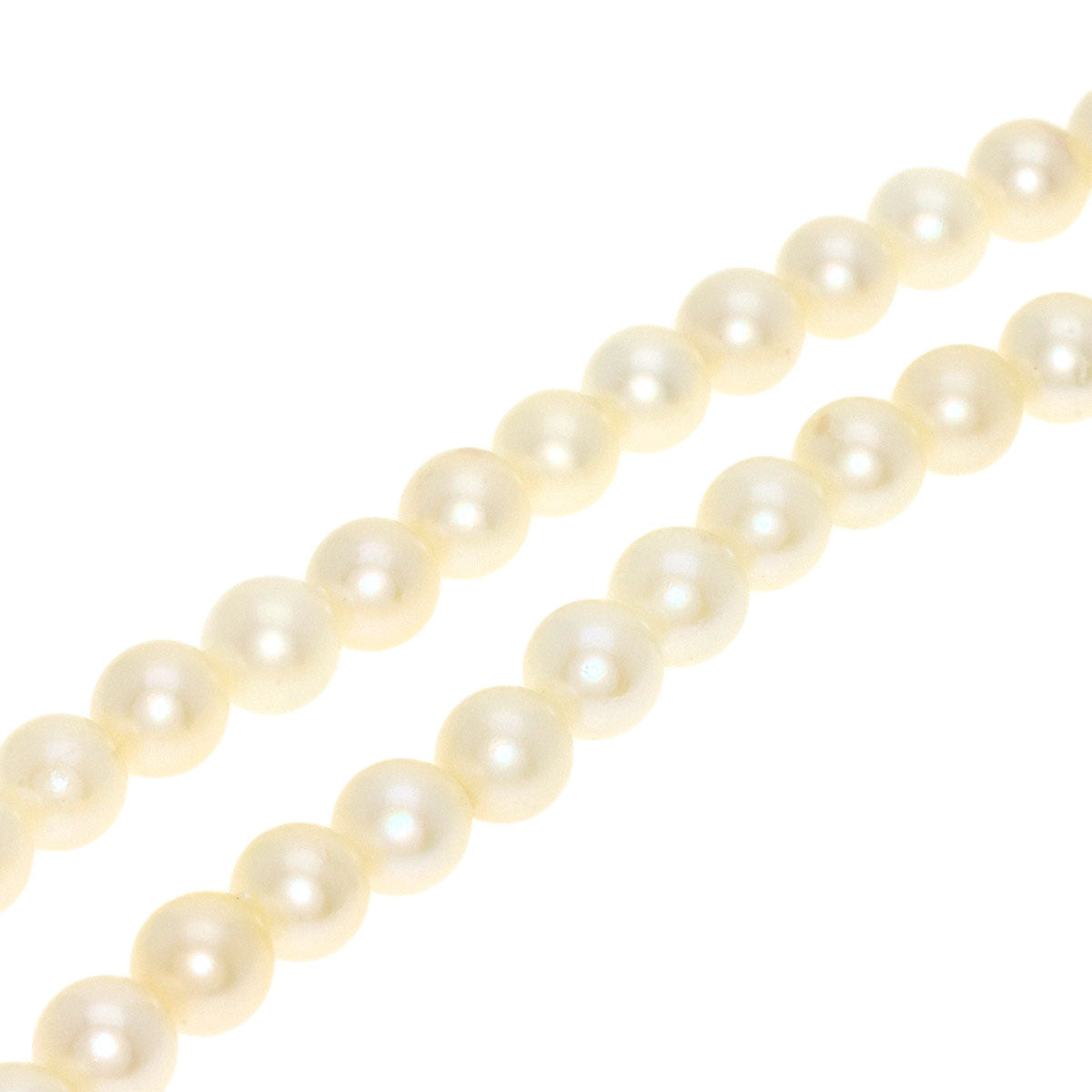 SELECT JEWELRY セレクトジュエリー アコヤパール 真珠 グラデーション ネックレス SV レディース 中古