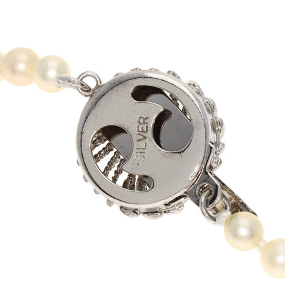 SELECT JEWELRY セレクトジュエリー アコヤパール 真珠 グラデーション ネックレス SV レディース 中古