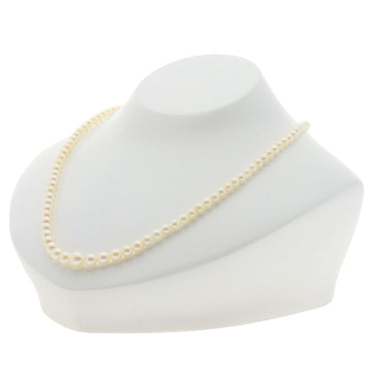 SELECT JEWELRY セレクトジュエリー アコヤパール 真珠 グラデーション ネックレス SV レディース 中古