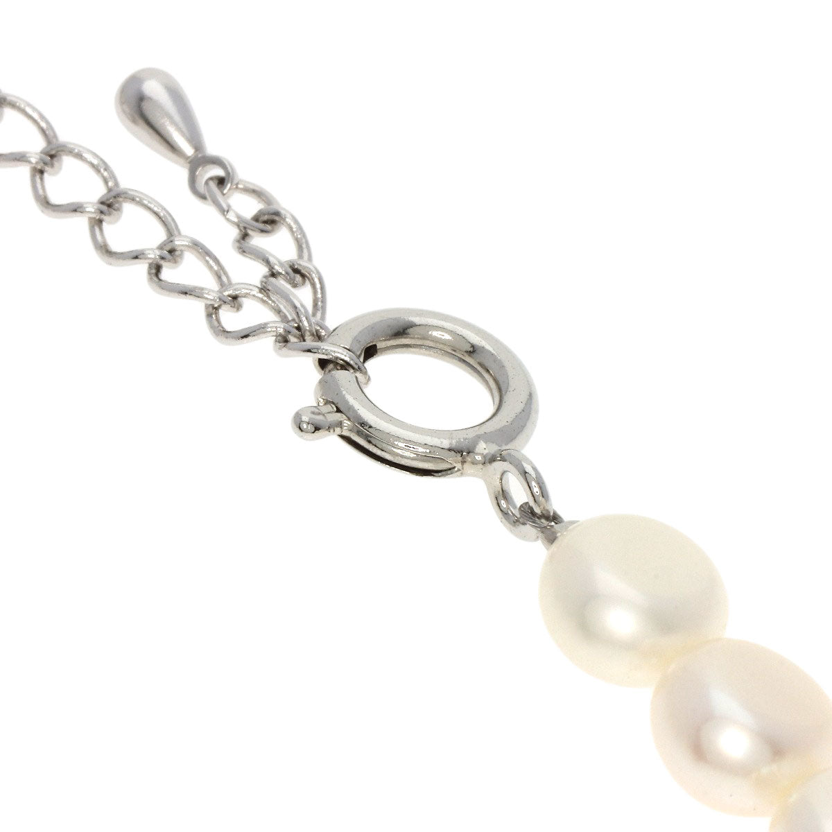 SELECT JEWELRY セレクトジュエリー 淡水パール 真珠 黒蝶貝 シェル ネックレス 金属製 レディース 中古