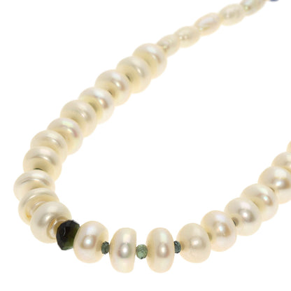 SELECT JEWELRY セレクトジュエリー 淡水パール 真珠 ネックレス SV レディース 中古