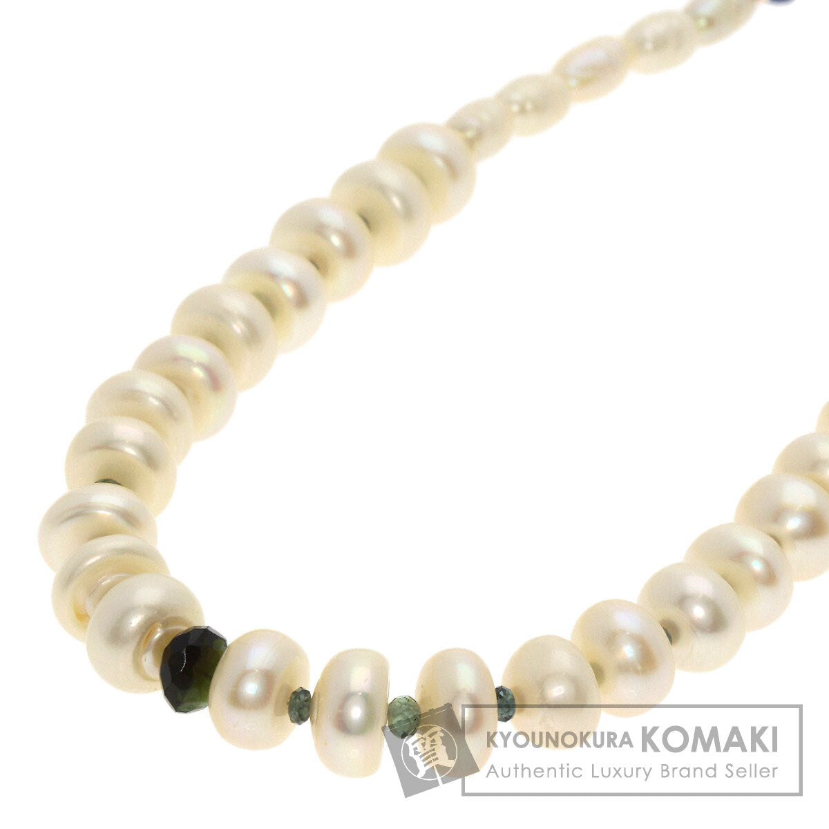 SELECT JEWELRY セレクトジュエリー 淡水パール 真珠 ネックレス SV レディース 中古