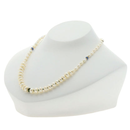 SELECT JEWELRY セレクトジュエリー 淡水パール 真珠 ネックレス SV レディース 中古