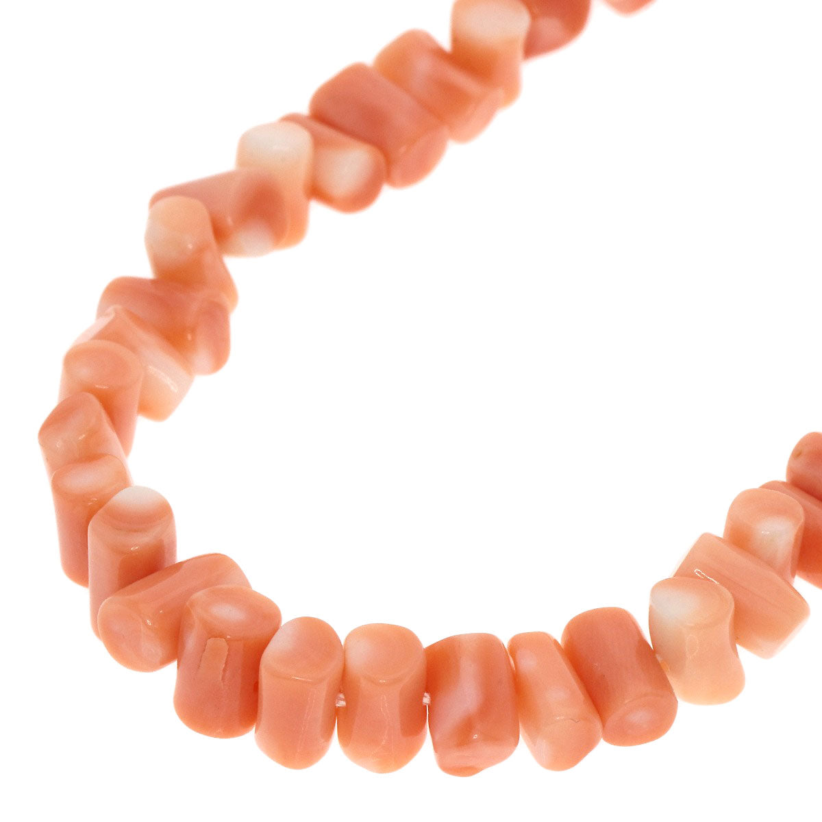 SELECT JEWELRY セレクトジュエリー 珊瑚 サンゴ ネックレス SV レディース 中古
