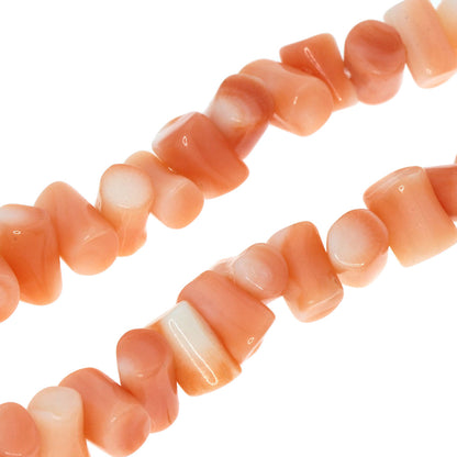 SELECT JEWELRY セレクトジュエリー 珊瑚 サンゴ ネックレス SV レディース 中古