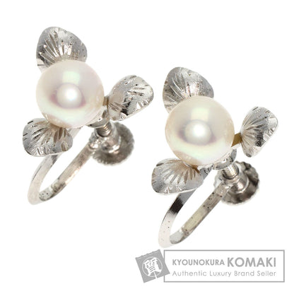 SELECT JEWELRY セレクトジュエリー アコヤパール 真珠 イヤリング 金属製 レディース 中古