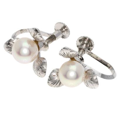 SELECT JEWELRY セレクトジュエリー アコヤパール 真珠 イヤリング 金属製 レディース 中古