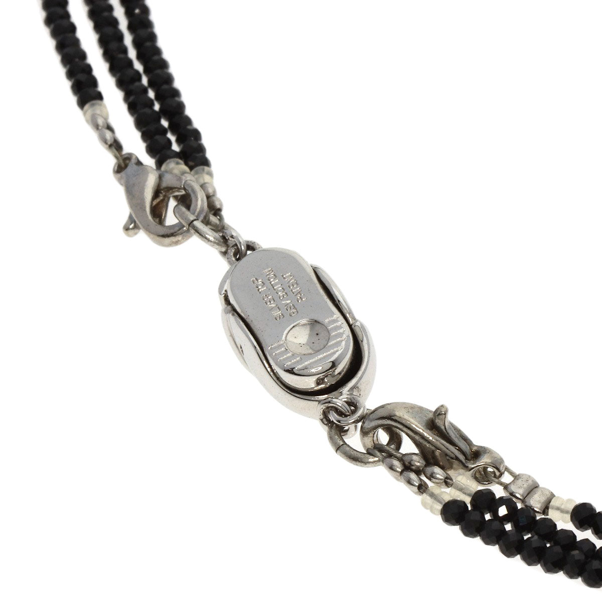 SELECT JEWELRY セレクトジュエリー オパール スピネル 3連 ネックレス 金属製 レディース 中古