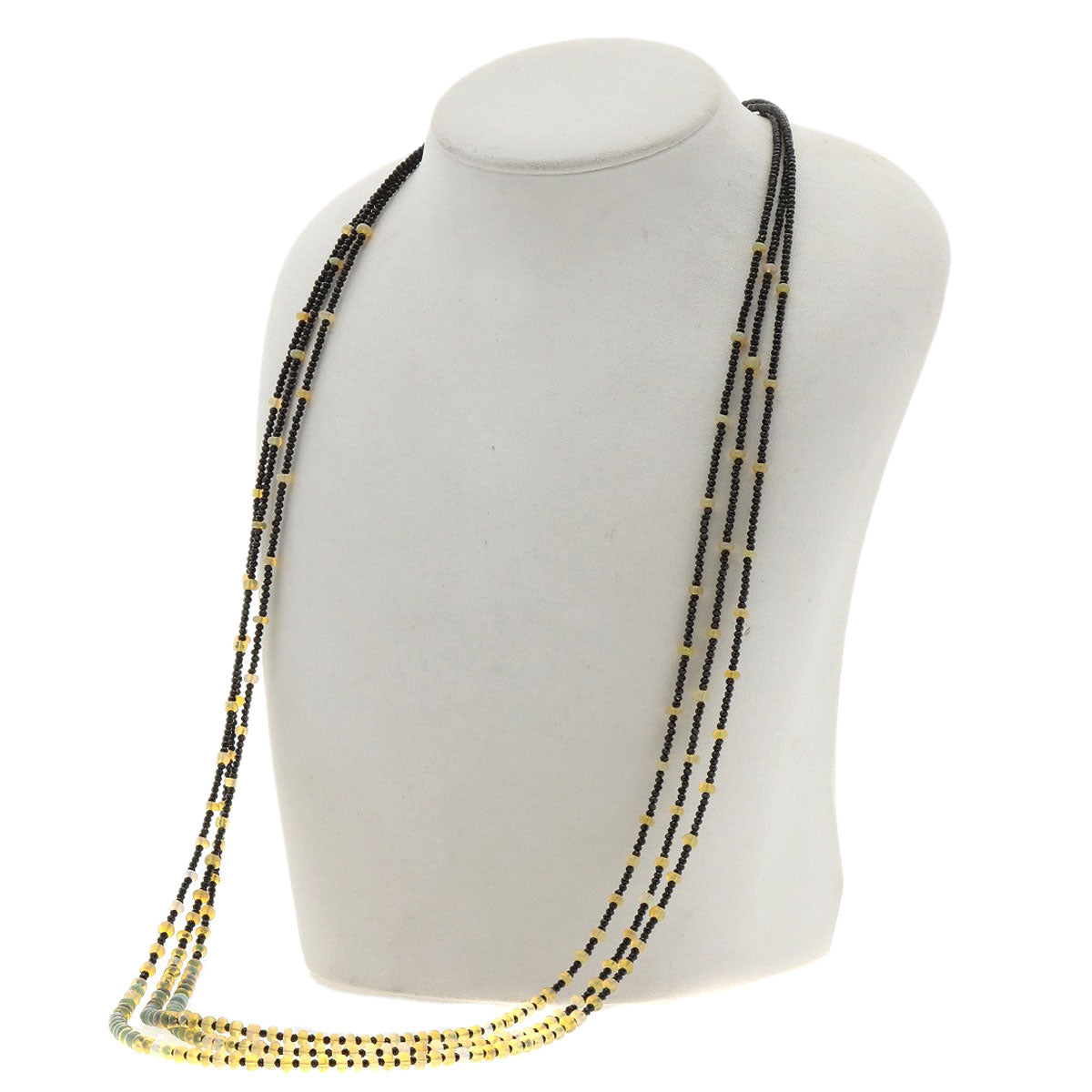 SELECT JEWELRY セレクトジュエリー オパール スピネル 3連 ネックレス 金属製 レディース 中古