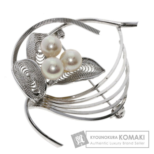 SELECT JEWELRY セレクトジュエリー アコヤパール 真珠 ブローチ 金属製 レディース 中古
