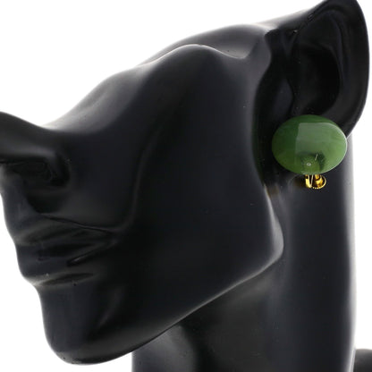 SELECT JEWELRY セレクトジュエリー ネフライト イヤリング2点・ペンダントトップ1点 ペンダントトップ 金属製 レディース 中古