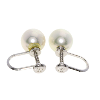SELECT JEWELRY セレクトジュエリー アコヤパール 真珠 イヤリング K14WG レディース 中古