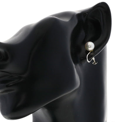 SELECT JEWELRY セレクトジュエリー アコヤパール 真珠 イヤリング K14WG レディース 中古