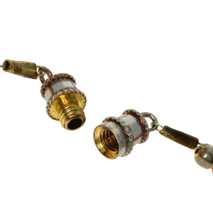 SELECT JEWELRY セレクトジュエリー サンゴ 珊瑚 ネックレス 金属製 レディース 中古