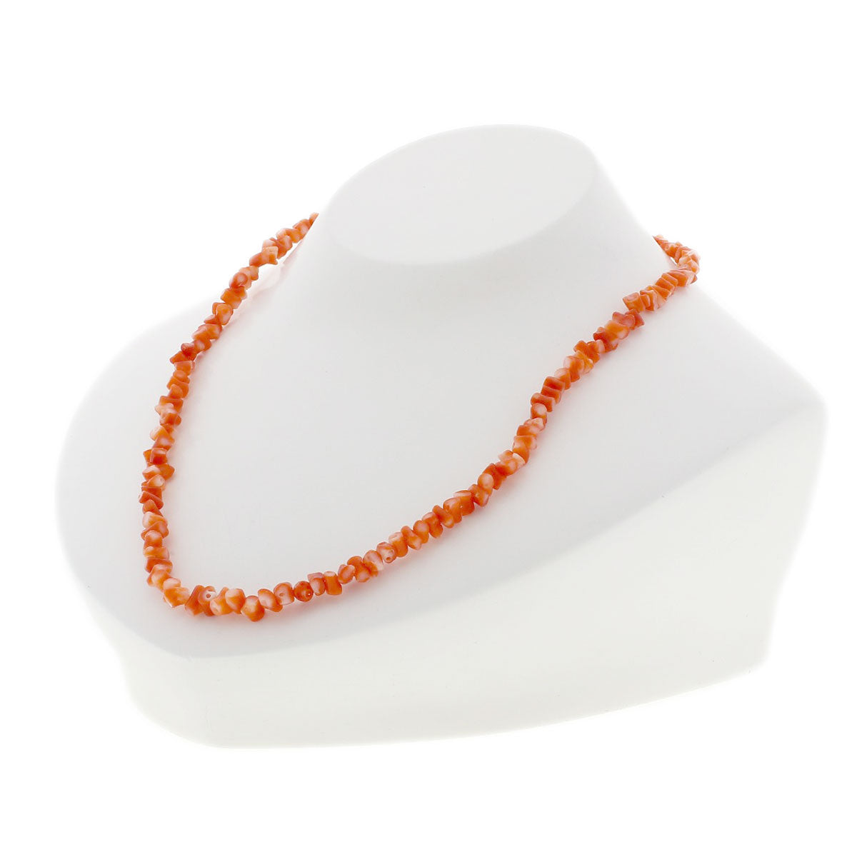 SELECT JEWELRY セレクトジュエリー サンゴ 珊瑚 ネックレス 金属製 レディース 中古