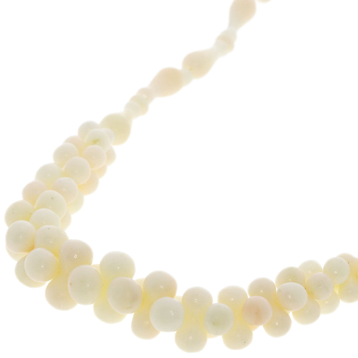 極美品 天然白珊瑚 ネックレス 44cm 58g 全珠磨き直し・仕立て直し済み SELECT JEWELRY セレクトジュエリー ネックレス 京の蔵小牧 – ブランド