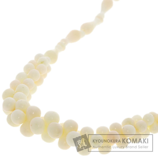 SELECT JEWELRY セレクトジュエリー サンゴ 白珊瑚 ネックレス レディース 中古