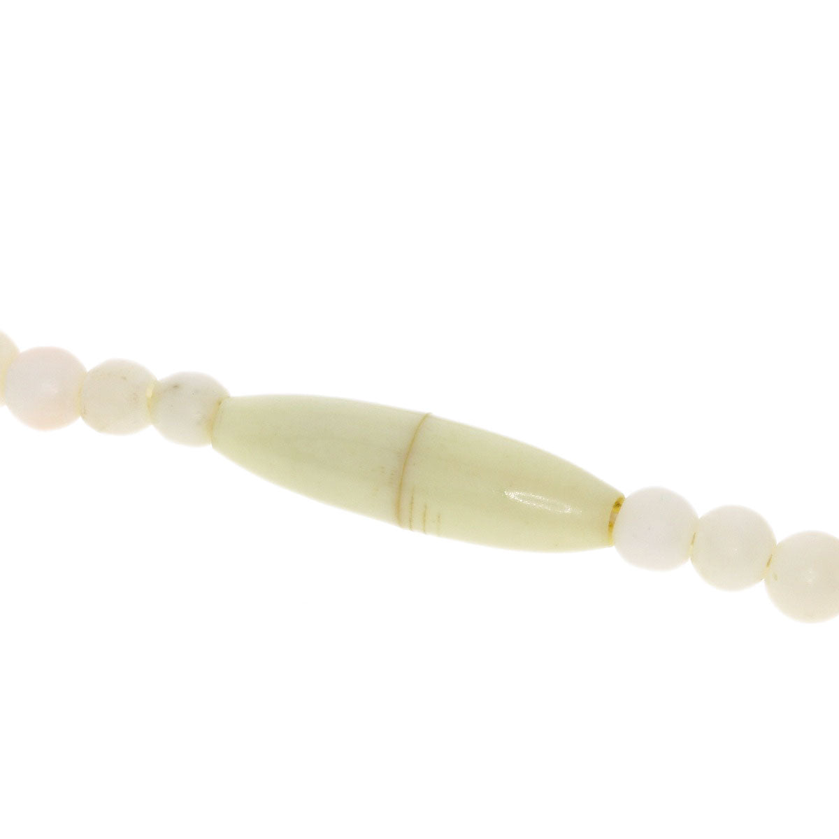 SELECT JEWELRY セレクトジュエリー サンゴ 白珊瑚 ネックレス レディース 中古