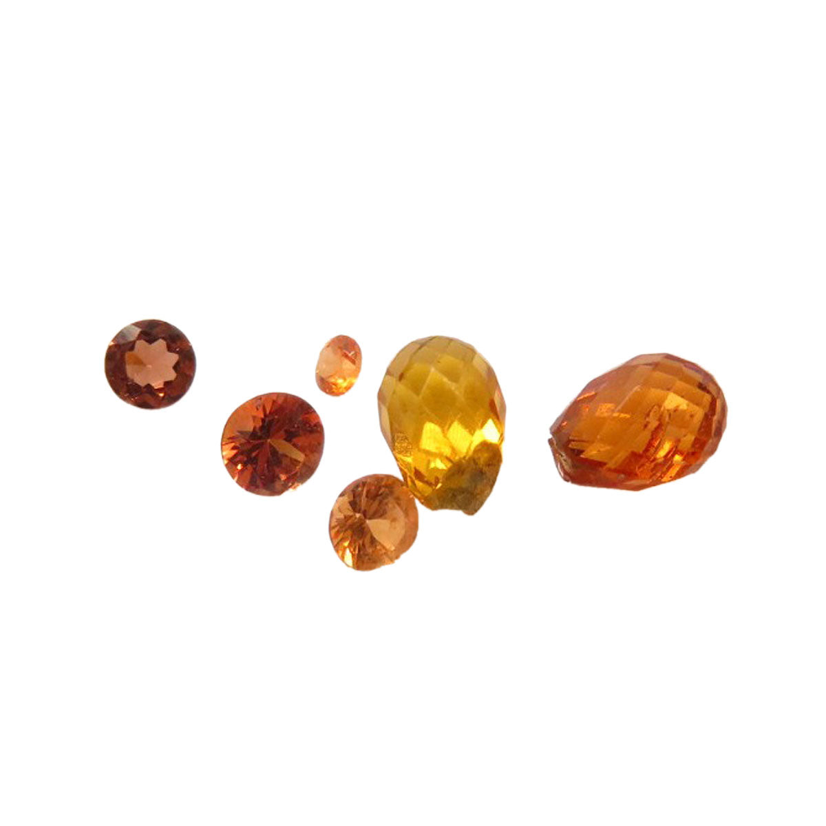 SELECT JEWELRY セレクトジュエリー オレンジサファイア ルース レディース 中古