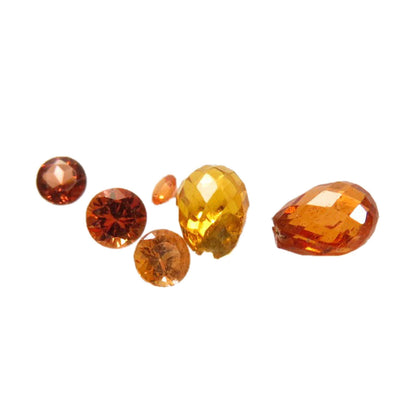 SELECT JEWELRY セレクトジュエリー オレンジサファイア ルース レディース 中古