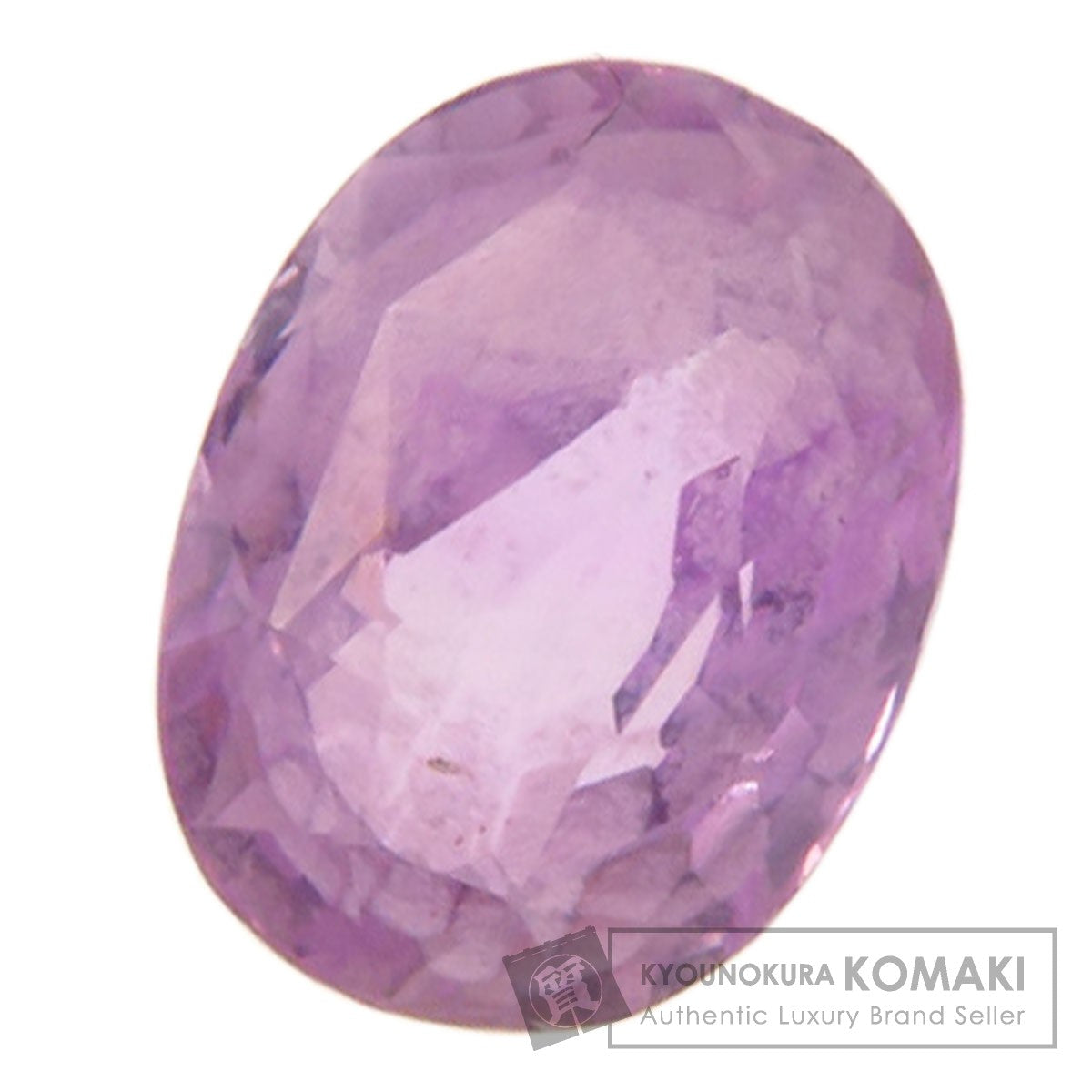 SELECT JEWELRY セレクトジュエリー ピンクサファイア オーバルカット ルース レディース 中古