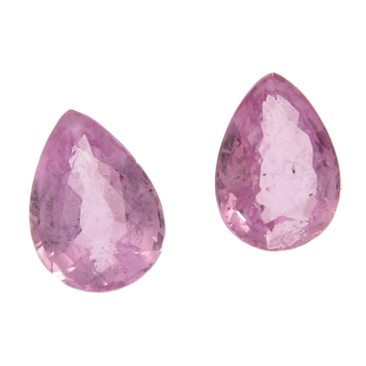 SELECT JEWELRY セレクトジュエリー ピンクサファイア ペアーシェイプ ルース レディース 中古