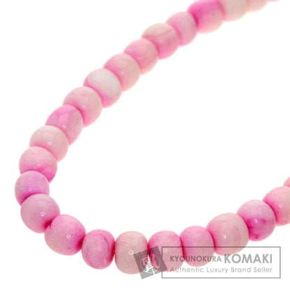 SELECT JEWELRY セレクトジュエリー カラーストーン ピンク ネックレス GP レディース 中古