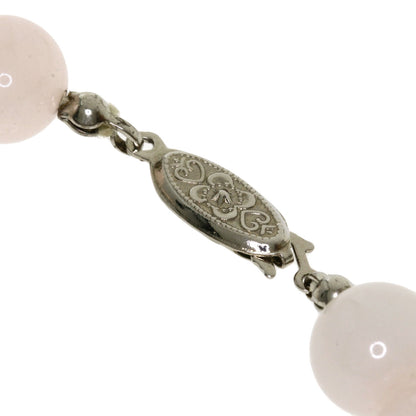 SELECT JEWELRY セレクトジュエリー カラーストーン ピンク ネックレス 金属製 レディース 中古